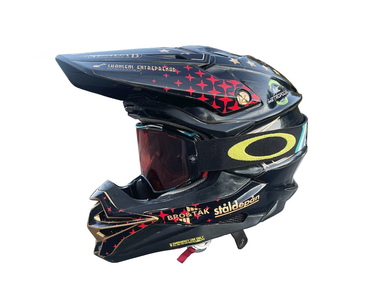 Hjälmwrap Custom
